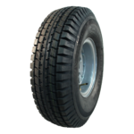 luchtband + wiel 6.00-9 V-6509 10PR + 4.00E-9 ET0 67/112/5 95 L staal zilvergrijs
